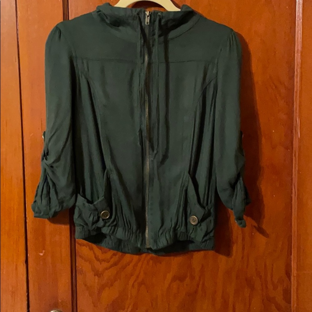 Light weight green jacket
